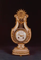 Lyre clock, c.1810